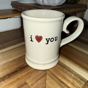 Vintage‎ I Love You Ceramic Mug